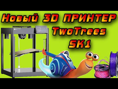 Видео: Обзор нового 3D принтера TwoTrees SK1 с Aliexpress. Так ли он быстр?