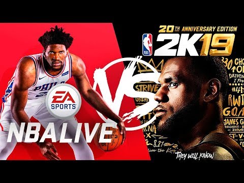 Видео: NBA LIVE 19 ИЛИ NBA 2K19 - ЧТО БРАТЬ ?