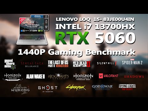 Видео: LENOVO LOQ 15 — INTEL i7 13700HX + RTX 5060 ИГРОВОЙ ТЕСТ ПРОИЗВОДИТЕЛЬНОСТИ | Игровой тест 1440P ...