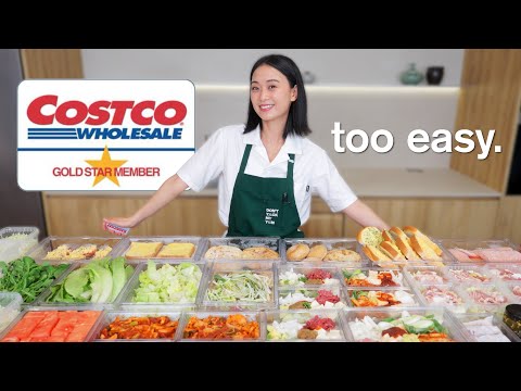 Видео: Моя окончательная подготовка еды из Costco
