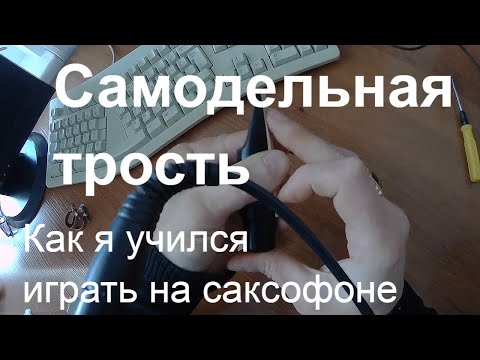 Видео: Как я учился играть на саксофоне. Самодельная трость.