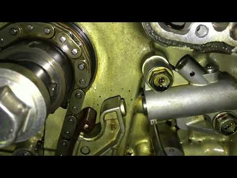 Видео: Subaru EZ36 установка цепей ГРМ
