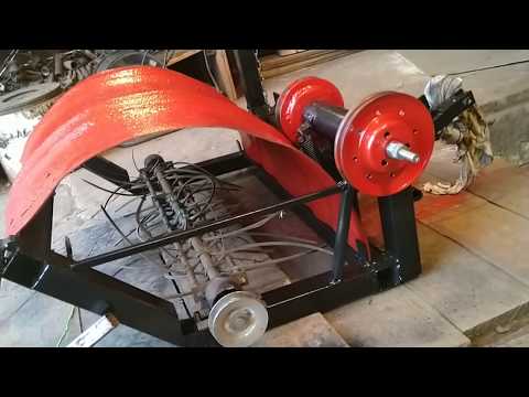 Видео: коса ботвы картошки на мотоблок (реставрация)