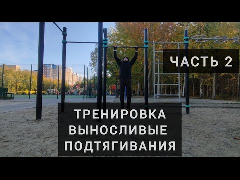 Видео: ВЫНОСЛИВЫЕ ПОДТЯГИВАНИЯ — ТРЕНИРОВКА ЧАСТЬ — 2 / ENDURANCE PULL-UPS — WORKOUT PART 2