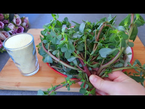 Видео: Соседка научила меня готовить портулак, который вкуснее мяса! Все хотят еще!