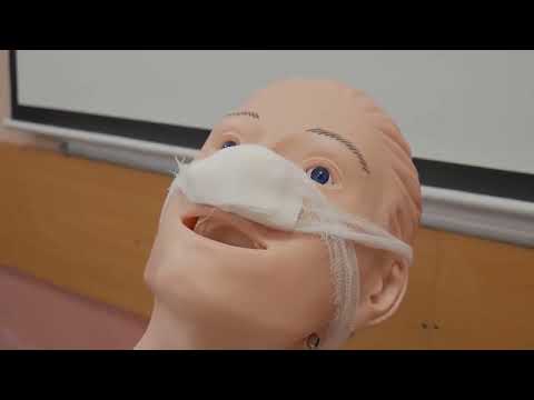 Видео: СОП Хирургия Пращевидная повязка на нос