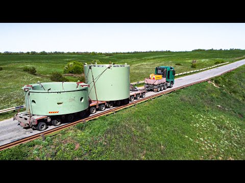 Видео: НЕ довез ЯДЕРНЫЙ РЕАКТОР, НЕГАБАРИТ