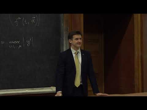 Видео: Лукьяненко Д. В. - Дифференциальные уравнения - 4. Теорема ∃! для нормальной системы ОДУ