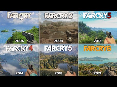 Видео: Far Cry 1 vs 2 vs 3 vs 4 vs 5 vs 6 – Сравнение физики и деталей