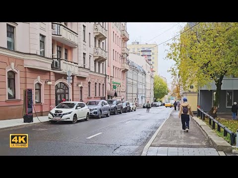 Видео: Переулки Москвы. Погода в Москве в октябре