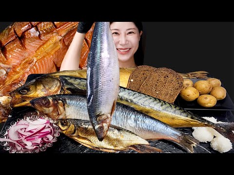 Видео: Русская рыба МУКБАНГ 🐟 Русская Рыба