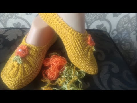 Видео: 2қисм .Спицада аёллар пинеткаси 35 размер /35. razmer pinetka toqish/пинетка спицами