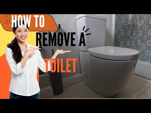 Видео: Как снять настенный унитаз и заменить детали внутри, чтобы остановить протекание