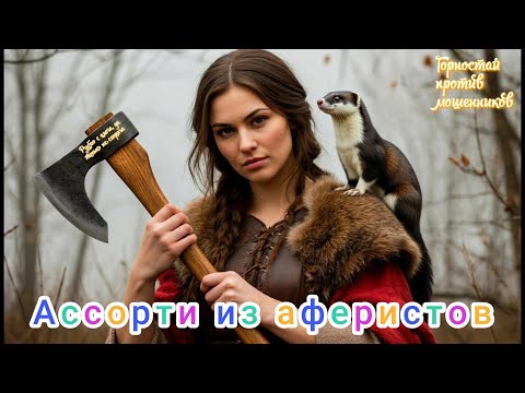 Видео: Горностай против мошенников. Ассорти из холодных звонилок. Снова мошенники у разбитого корыта.
