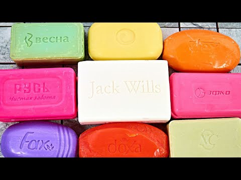 Видео: ASMR SOAP | Soap carving | Satisfying video| No talking | Резка сухого мыла АСМР| ASMR SOAP UK