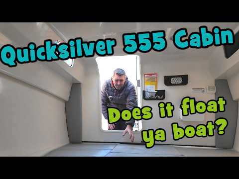 Видео: Я нашел ИДЕАЛЬНУЮ лодку-кемпер для начинающих в Quicksilver Activ 555