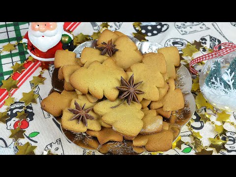 Видео: РОЖДЕСТВЕНСКОЕ ПЕЧЕНЬЕ 🎄 Простой и очень вкусный рецепт