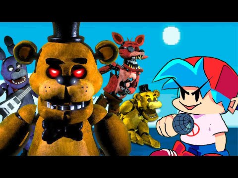 Видео: ФНФ ПРОТИВ ФНАФ 1 ► Friday Night Funkin' vs. Five Nights at Freddy's 1 week 1-5 + extras