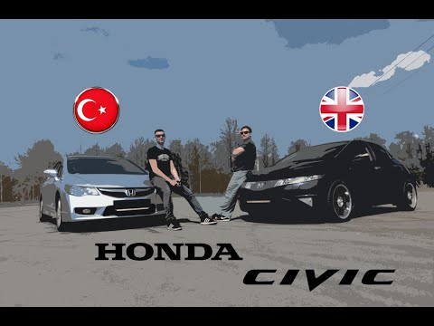 Видео: Honda Civic 5D/4D Сравнение. Обслуживание. 8 поколение.