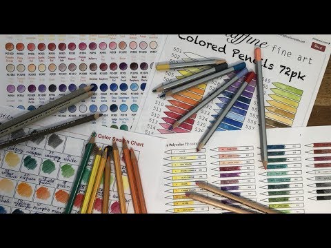 Видео: МНЕНИЕ О КАРАНДАШАХ PRISMACOLOR PREMIER, LYRA REMBRANDT, MARCO RAFFINE, GIOTTO STILNOVO