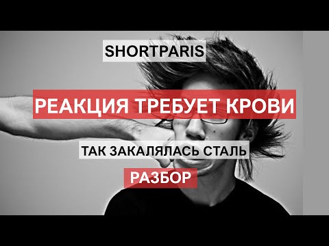 Видео: Shortparis | Реакция требует крови |Разбор клипа "Так закалялась сталь"