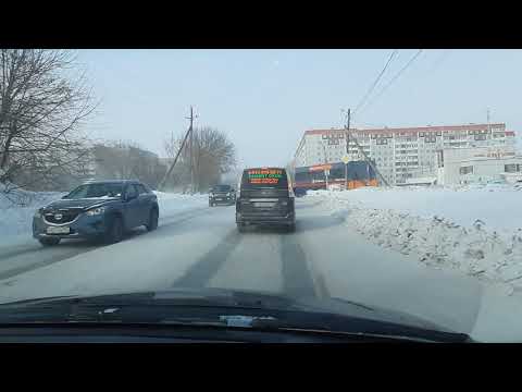 Видео: "Белые росы"--"Комсомольская". Новосибирск.26 февраля.