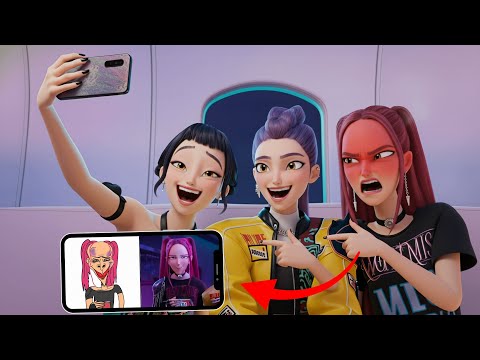 Видео: 5 самых смешных моментов охотников на демонов в K-pop 🤣 | Реакция Зои, Руми и Миры!