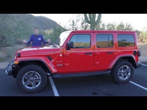 Видео: Вот почему Jeep Wrangler 2018 года гораздо лучше,  чем старый