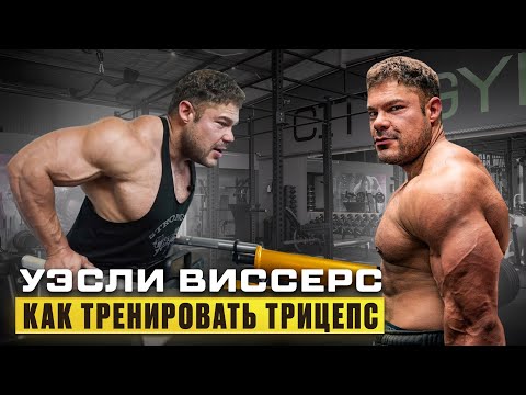 Видео: Уэсли Виссерс как тренировать трицепс