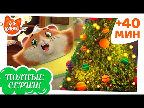 Видео: 44 Котёнка | 40 МИНУТ | Полные Серии | За-мяу-чательные Рождественские истории! ☃️🎁