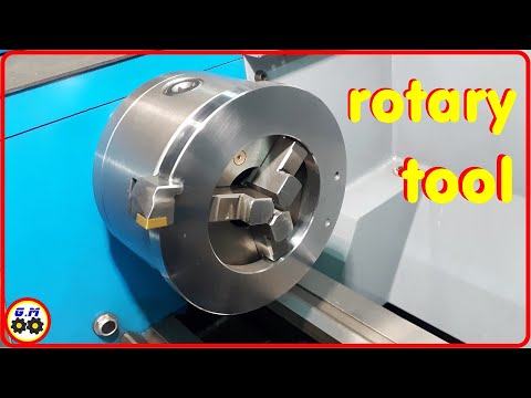 Видео: Токарный вращающийся инструмент