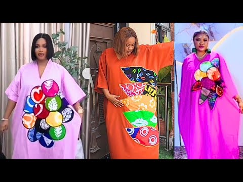 Видео: Как кроить и шить модную бубу с заплатками из анкары. [Подробный урок]