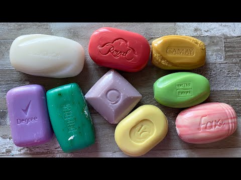 Видео: ASMR Soap cutting | Soap Carving|Резка мыла  | ASMR