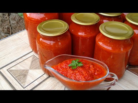 Видео: Очень вкусная Икра из помидоров на зиму, икра из моркови  на зиму. Заготовки на зиму