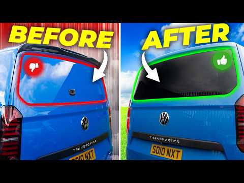 Видео: Это НОВОЕ окно задней двери ПРЕОБРАЖАЕТ новый Transporter T7!!