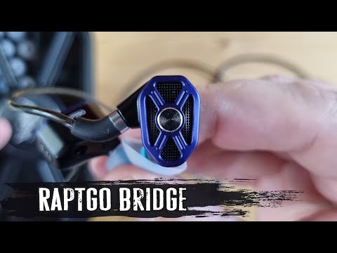 Видео: Три типа излучателей и система настройки: обзор наушников Raptgo Bridge