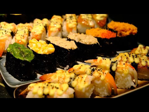 Видео: Обзор Роллов В Японском Ресторане в г.Суйфэньхэ 🥢 | Суйфэньхэ На Связи 📲