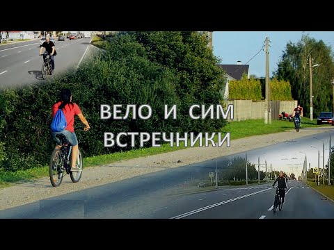 Видео: Вело и СИМ по встречке на дорогах