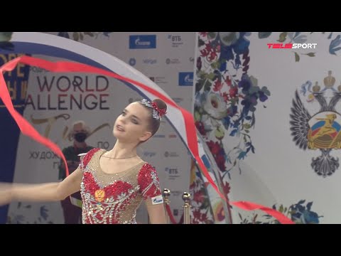 Видео: Дина АВЕРИНА. Выступление ПЕРЕД ОЛИМПИАДОЙ 2020! Финал Международного Кубка вызова