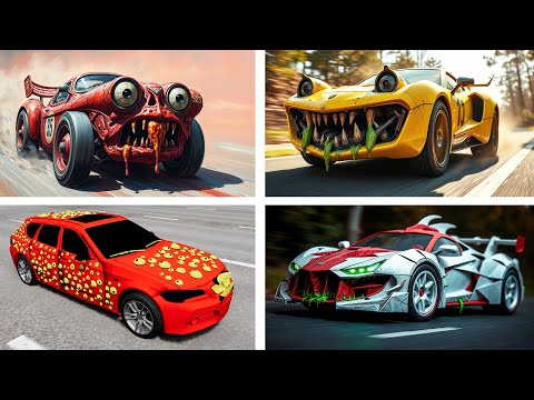 Видео: НАШЛИ ГОНОЧНЫЕ МАШИНЫ ПОЖИРАТЕЛИ В РЕАЛЬНОЙ ЖИЗНИ И В ИГРЕ! Гоша и Чич.