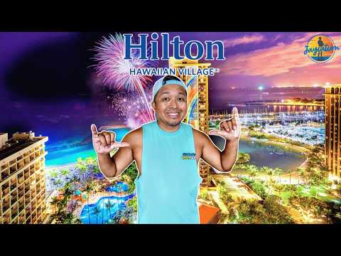 Видео: Остановитесь в отеле HILTON HAWAIIAN VILLAGE Resort в Вайкики