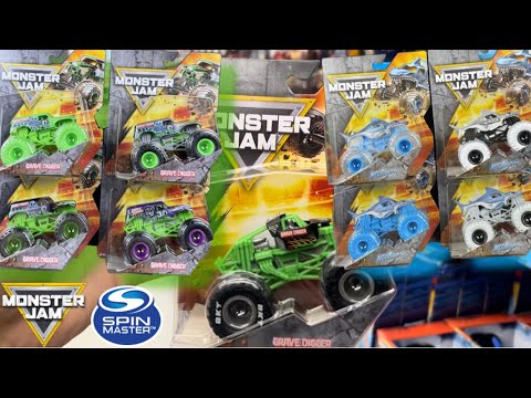 Видео: НАЙДЕНА НОВАЯ СЕРИЯ Spin Master Monster Jam Grave Digger и Megalodon! НАЙДЕНА MIX 44 Chase и мног...