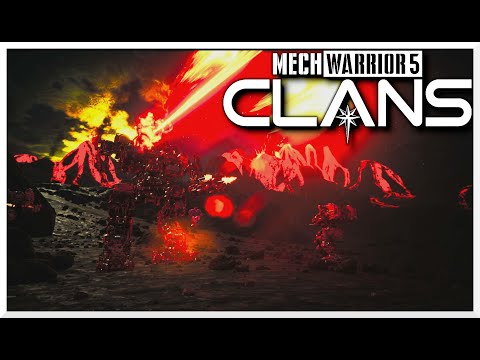 Видео: MechWarrior 5 Clans. Продолжаем кампанию. Катаем Addera.