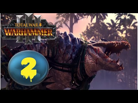 Видео: (Radious mod) Total War: Warhammer 3. # 2. Накай. Сложность "Легенда".