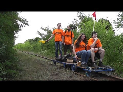 Видео: #УДПЧ На дрезине сквозь кусты на Голованевск, сломались в поле