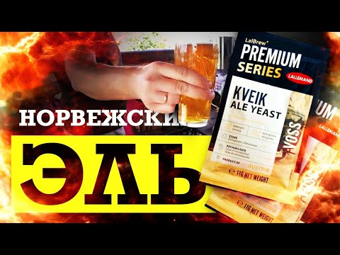 Видео: Норвежский сезонный эль на дрожжах Kveik