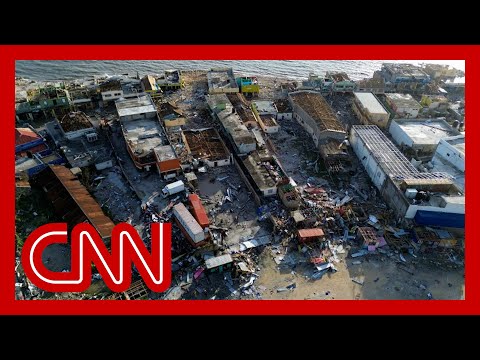 Видео: Ураган Мелисса оставил после себя разрушения, пронесшись по Карибскому региону.