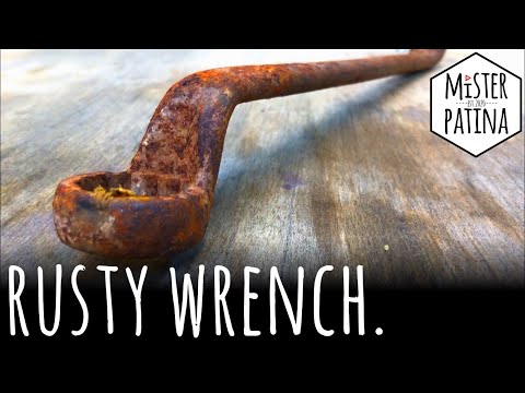 Видео: Восстановление ржавого гаечного ключа с помощью теплового излучения - Восстановление инструмента