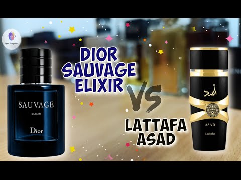 Видео: DIOR SAUVAGE ELIXIR - знакомство с ароматом и сравнение с LATTAFA ASAD / обзор парфюмов