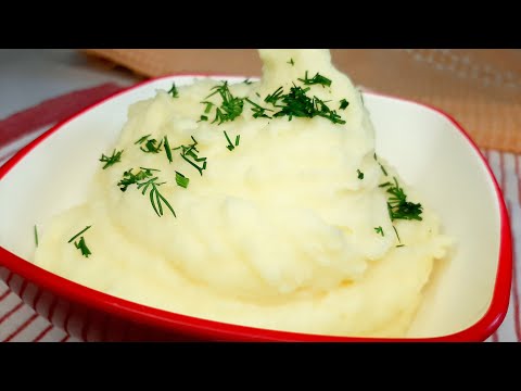 Видео: Как приготовить 😋 Вкусное пышное картофельное ПЮРЕ рецепт | Секреты приготовления домашнего пюре